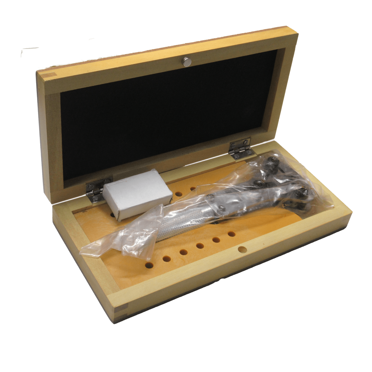 Adjustable watch case back opener tool with anti-slip handle