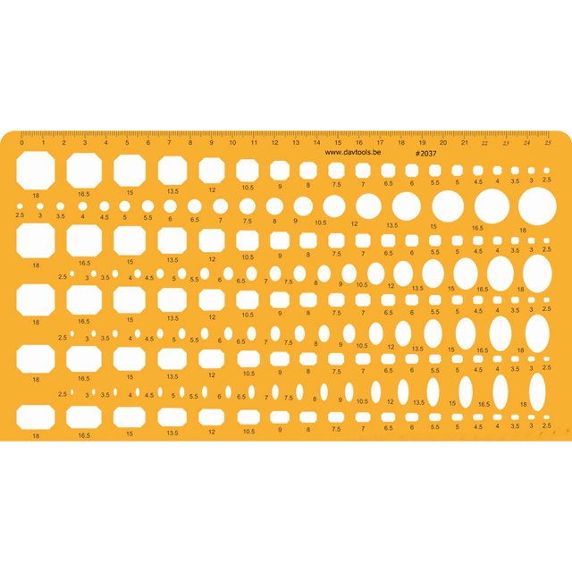 Jewelry Template - Diamond & Gemstone - #2037