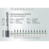 Twist Drill - HSS - Busch- 203HSS