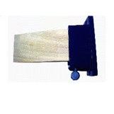 Bench pin with metal holder