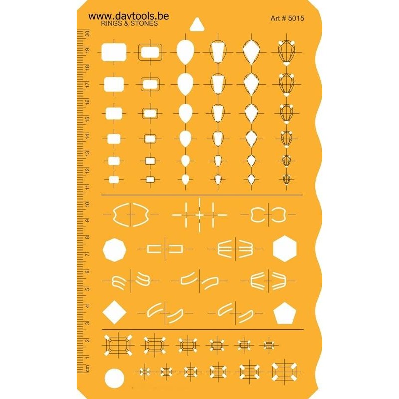JewelryTemplate - Ring & Stones - #5015