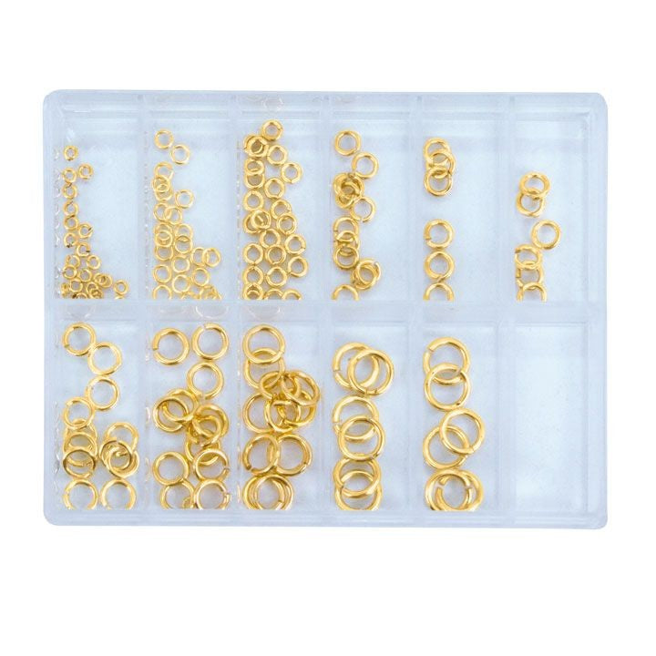 Assortment Round Jump Rings - Doublé