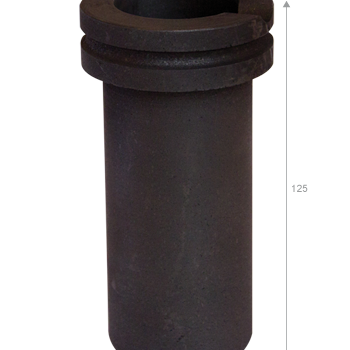 Graphite crucible for electric furnace 1kg