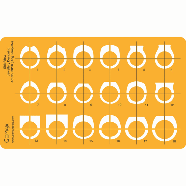 Ring Template - Side View - #2018