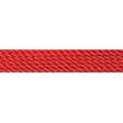 Carded Bead Cord - 100% Natural Silk - Griffin - RED