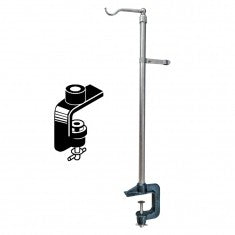 Techdent motor hanger with clamp chrome adjustable height 60–100 cm