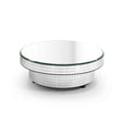 Turntable w/ Top Mirror Jewelry Display - silver - diameter 185mm